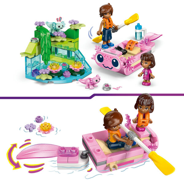 42681 - LEGO® Friends - Le bateau d’aventures axolotl