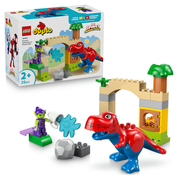 10463 - LEGO® DUPLO Disney - Spidey-Rex contre le Bouffon Vert