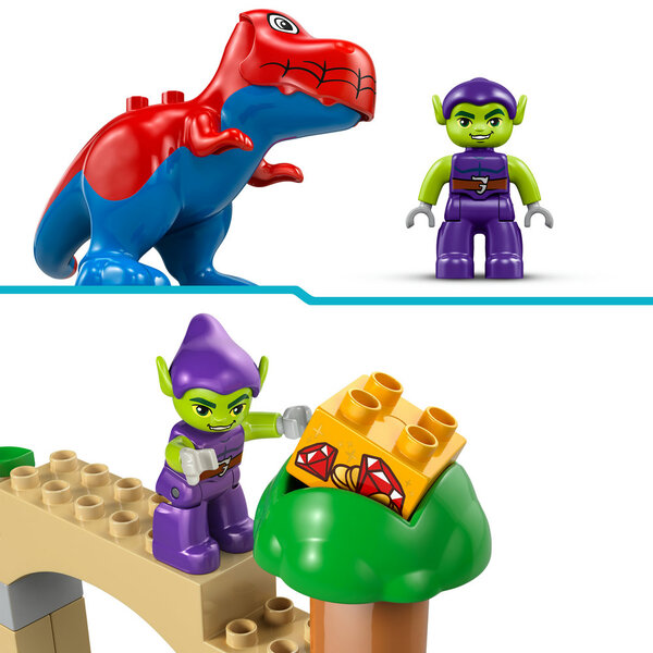 10463 - LEGO® DUPLO Disney - Spidey-Rex contre le Bouffon Vert