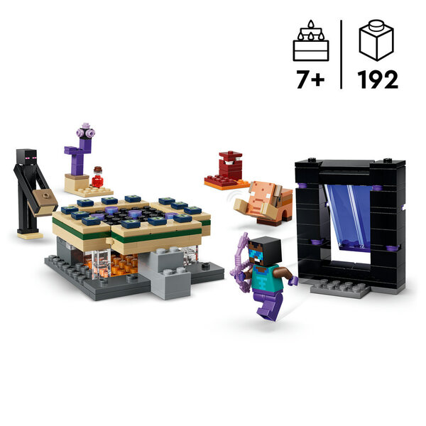 21584 - LEGO® Minecraft - Voyage à travers les Portails du Nether et de l’Ender