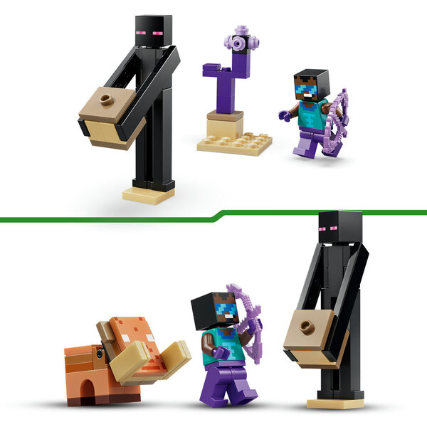21584 - LEGO® Minecraft - Voyage à travers les Portails du Nether et de l’Ender