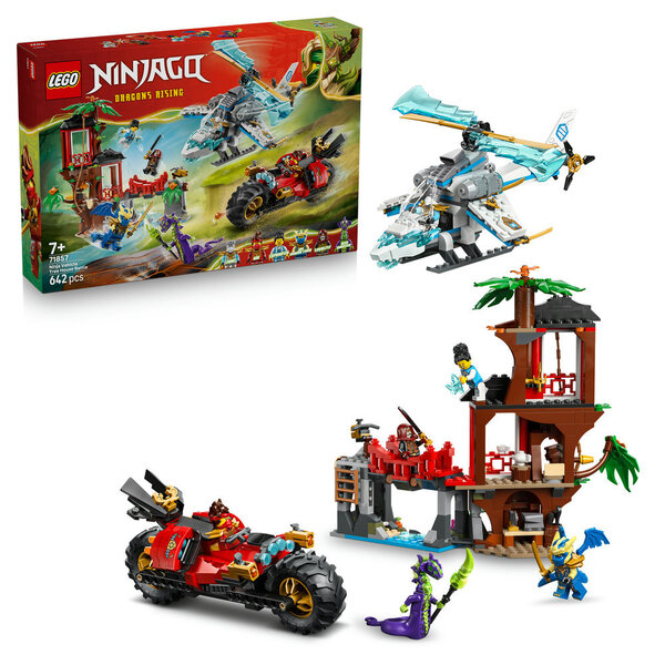 71857 – LEGO® NINJAGO – La cabane et les véhicules des Ninjas