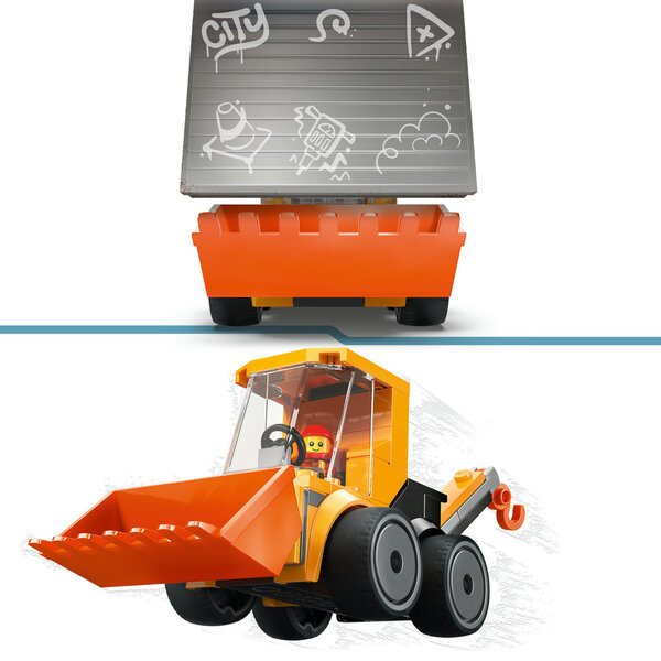 60483 - LEGO® City - La chargeuse de chantier