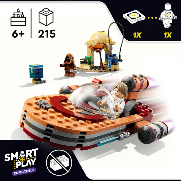 75420 - LEGO® Star Wars TM - SMART Play™ : le Landspeeder™ de Luke