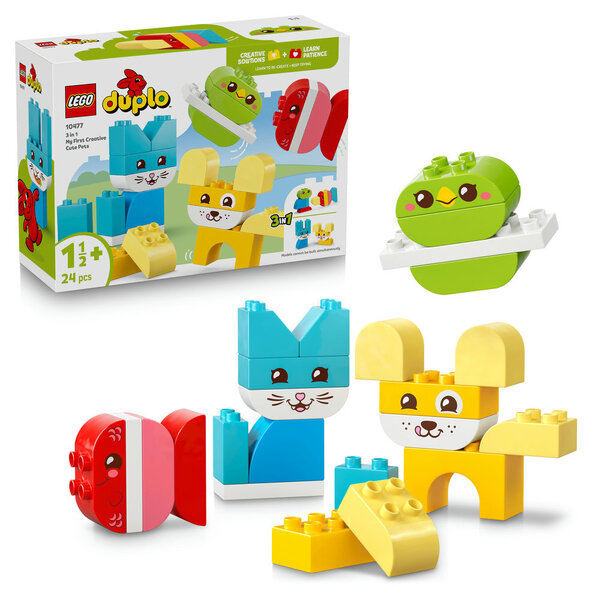 10477 - LEGO® DUPLO - Les jolis animaux créatifs 3-en-1