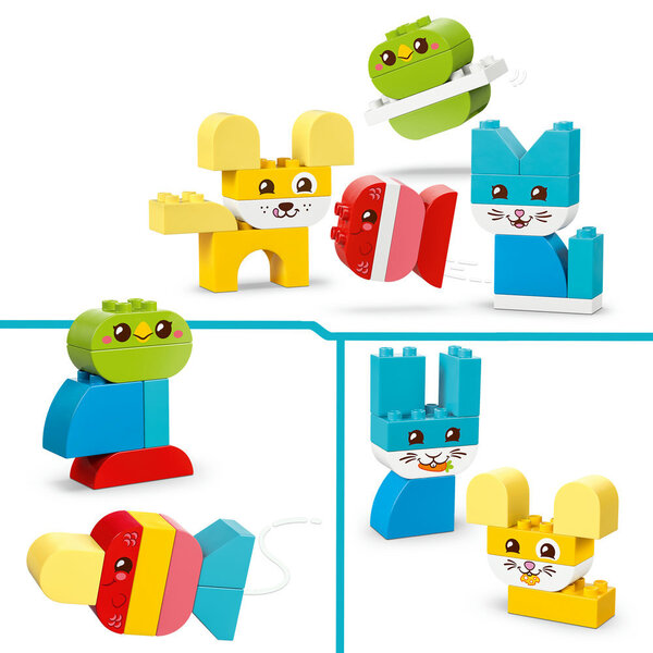 10477 - LEGO® DUPLO - Les jolis animaux créatifs 3-en-1