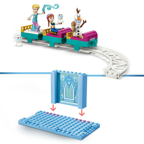 43281 - LEGO® Disney Princess - Le château de glace et la piste enneigée d’Elsa