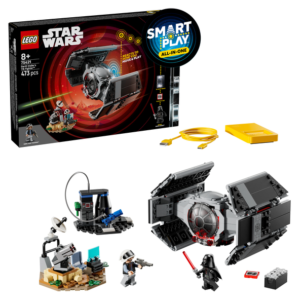 75421 - LEGO® Star Wars TM - SMART Play™ : le TIE Fighter™ de Dark Vador