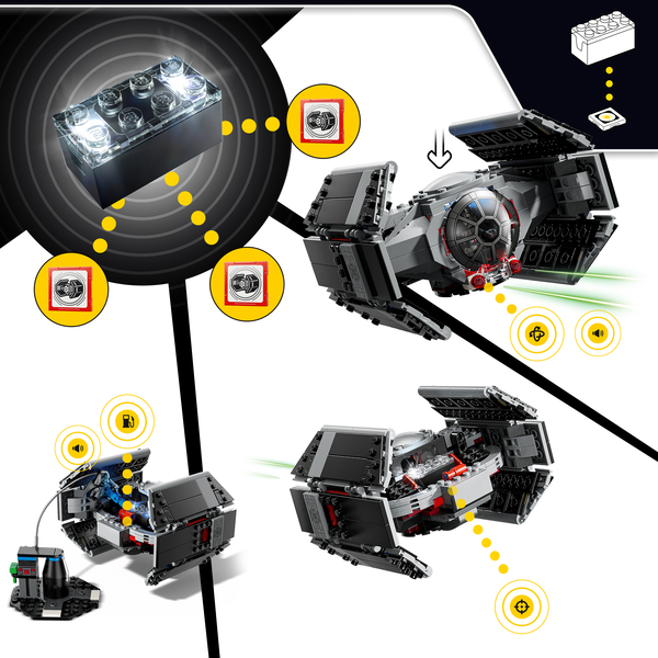75421 - LEGO® Star Wars TM - SMART Play™ : le TIE Fighter™ de Dark Vador