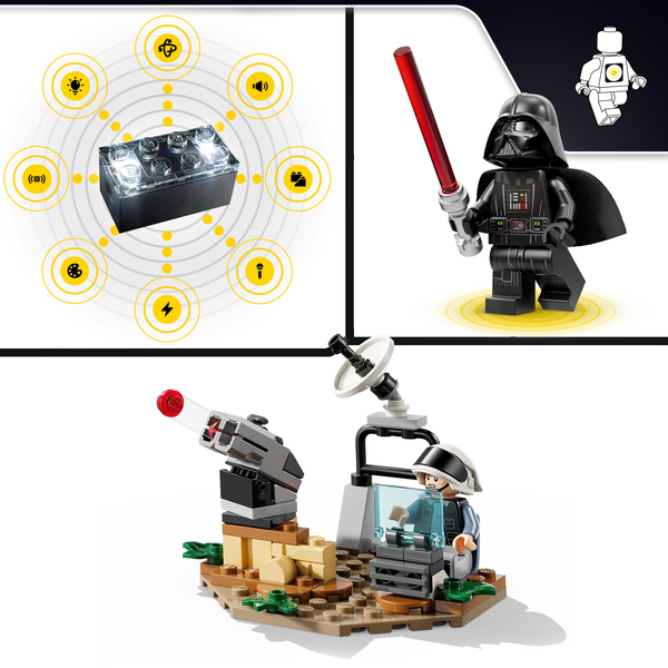 75421 - LEGO® Star Wars TM - SMART Play™ : le TIE Fighter™ de Dark Vador