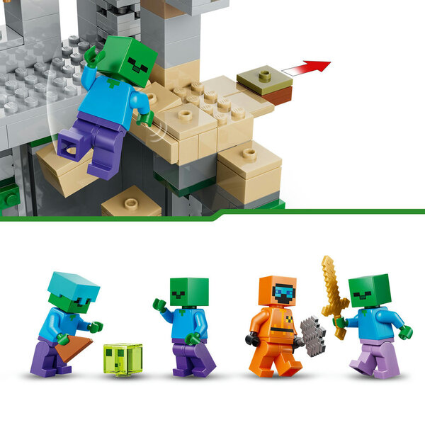 21587 - LEGO® Minecraft - Le Donjon de zombies