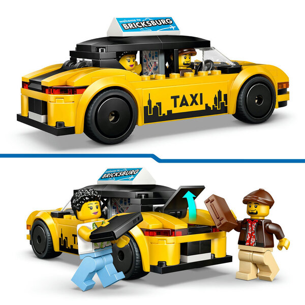 60487 - LEGO® City - Le taxi jaune