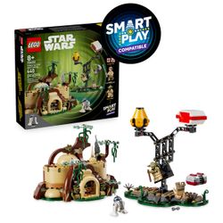 75422 - LEGO® Star Wars TM - SMART Play™ : la hutte de Yoda et l’entraînement Jedi