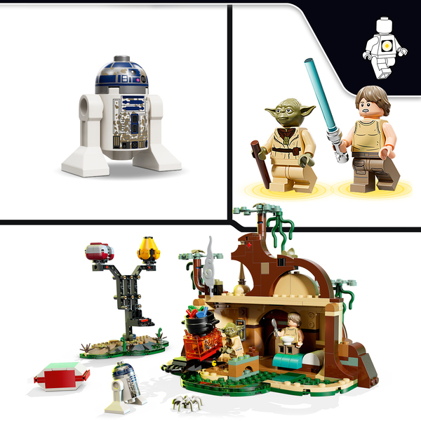 75422 - LEGO® Star Wars TM - SMART Play™ : la hutte de Yoda et l’entraînement Jedi