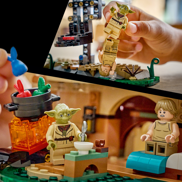 75422 - LEGO® Star Wars TM - SMART Play™ : la hutte de Yoda et l’entraînement Jedi