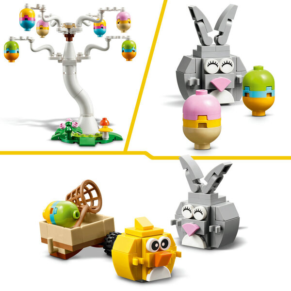 40808 - LEGO® Iconic - Le lapin de Pâques et la chasse aux œufs