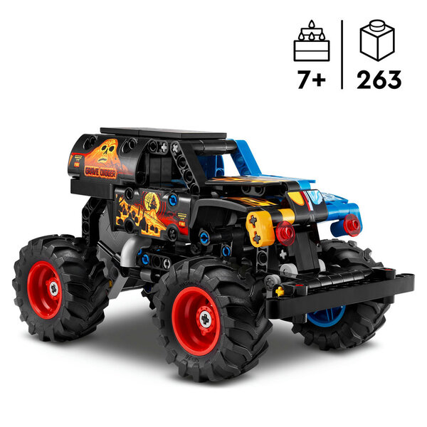 42219 - LEGO® Technic - Monster Jam™ Grave Digger™ - Feu et glace
