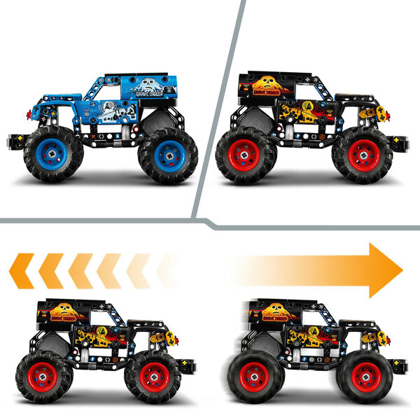 42219 - LEGO® Technic - Monster Jam™ Grave Digger™ - Feu et glace