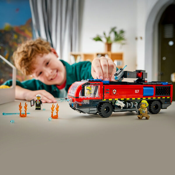 60499 – LEGO® City – Le camion de pompiers de l’aéroport