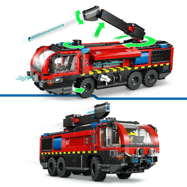 60499 – LEGO® City – Le camion de pompiers de l’aéroport