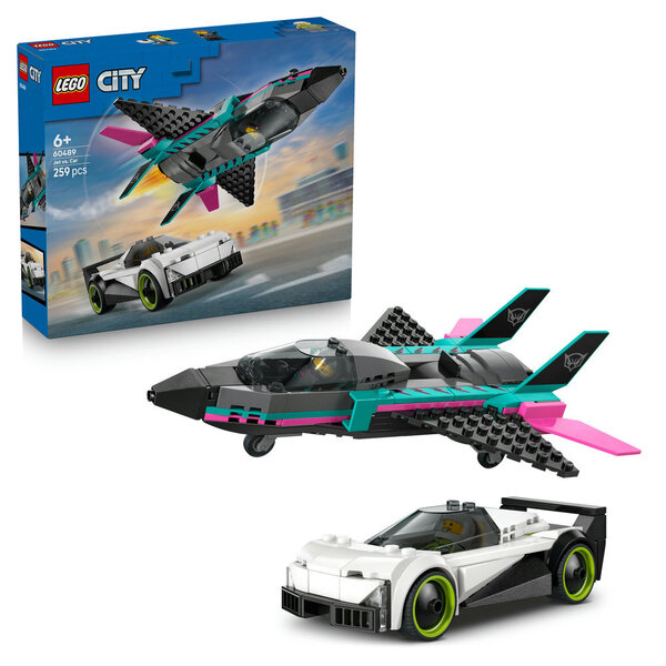 60489 - LEGO® City - Le jet contre la voiture