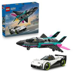 60489 - LEGO® City - Le jet contre la voiture