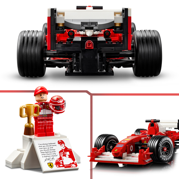11375 - LEGO® Icons - Ferrari F2004 et Michael Schumacher