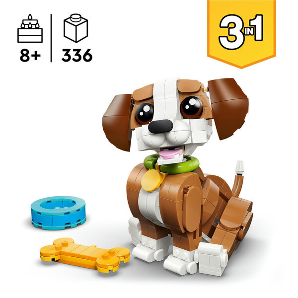 31382 - LEGO® Creator - Les adorables animaux : le chiot joueur