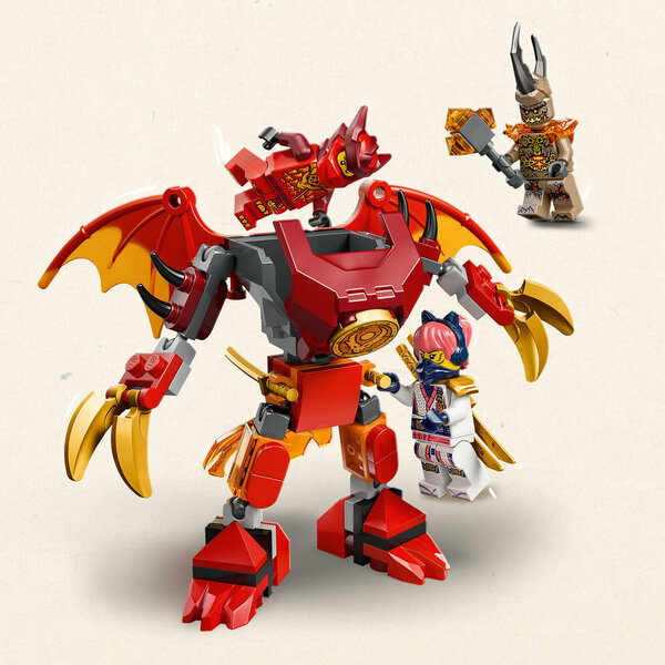 71851 - LEGO® NINJAGO - Pack de combat : le robot dragon de Kai