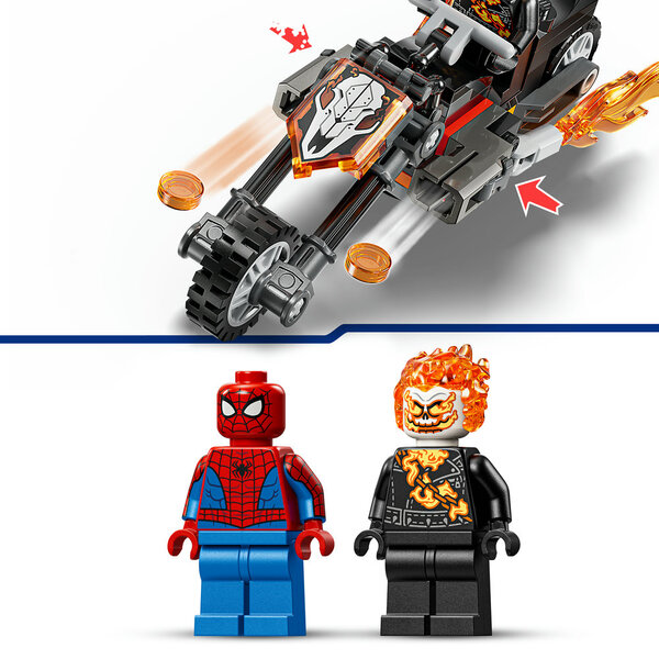 76335 - LEGO® Super Heroes - Spider-Man et sa moto contre Ghost Rider