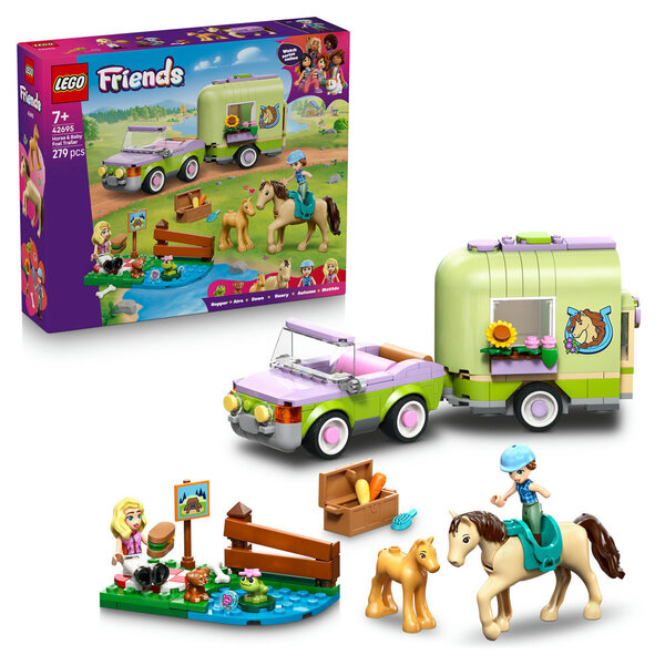 42695 - LEGO® Friends - La remorque du cheval et du poulain
