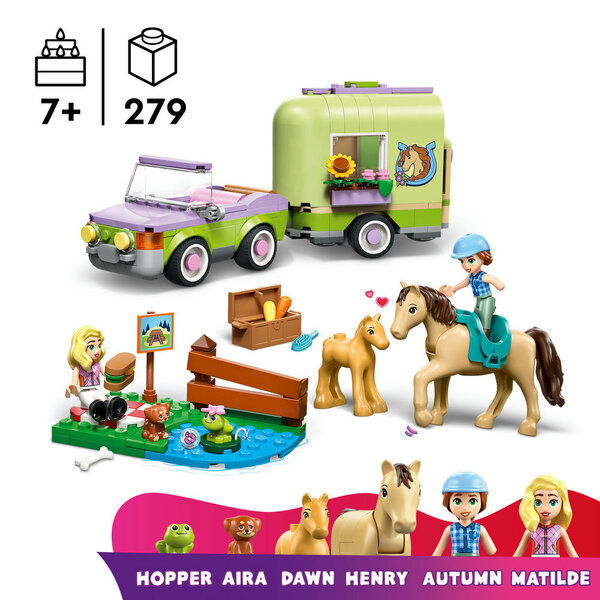 42695 - LEGO® Friends - La remorque du cheval et du poulain
