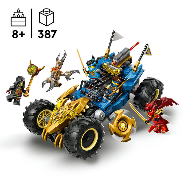 71856 – LEGO® NINJAGO – La voiture transformable de Jay