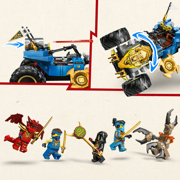 71856 – LEGO® NINJAGO – La voiture transformable de Jay