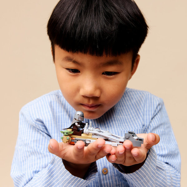 75436 - LEGO® Star Wars TM - Le speeder bike du Mandalorien et Grogu