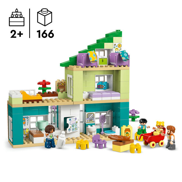 10470 - LEGO® DUPLO Ma Ville - La maison familiale moderne 3-en-1