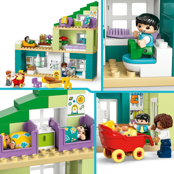 10470 - LEGO® DUPLO Ma Ville - La maison familiale moderne 3-en-1