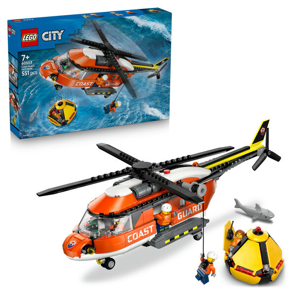 60503 - LEGO® City - L hélicoptère des garde-côtes