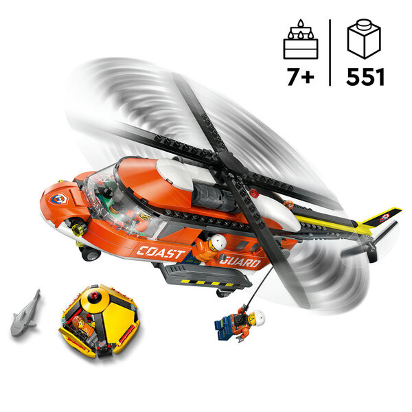 60503 - LEGO® City - L hélicoptère des garde-côtes