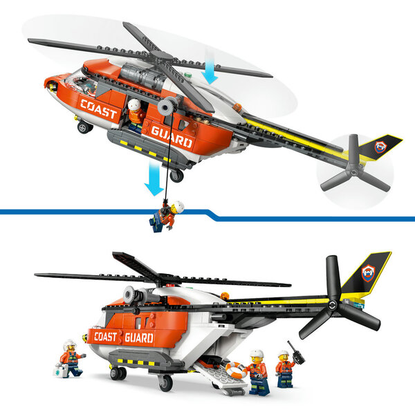 60503 - LEGO® City - L hélicoptère des garde-côtes