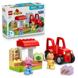 10468 - LEGO® DUPLO Peppa Pig - Tracteur et marché