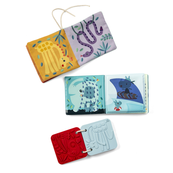 3 livres d éveil - Jack le lion