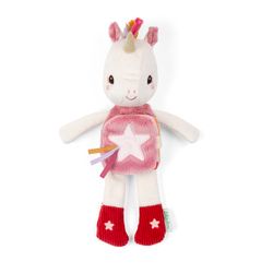 Peluche avec imagier - Léna la licorne