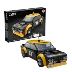 Set de construction CaDA - Voiture RC Fiat Abarth 131 (216 pièces)