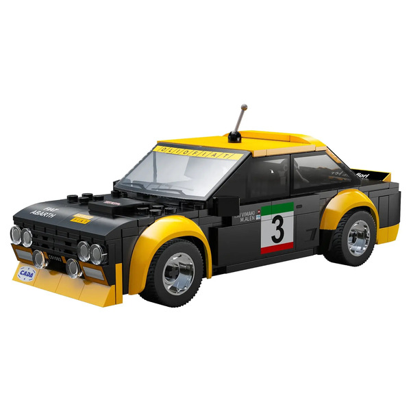 Set de construction CaDA - Voiture RC Fiat Abarth 131 (216 pièces)