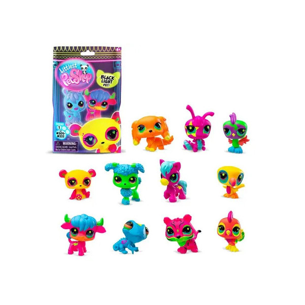 Littlest PetShop - Animal Surprise Black Light