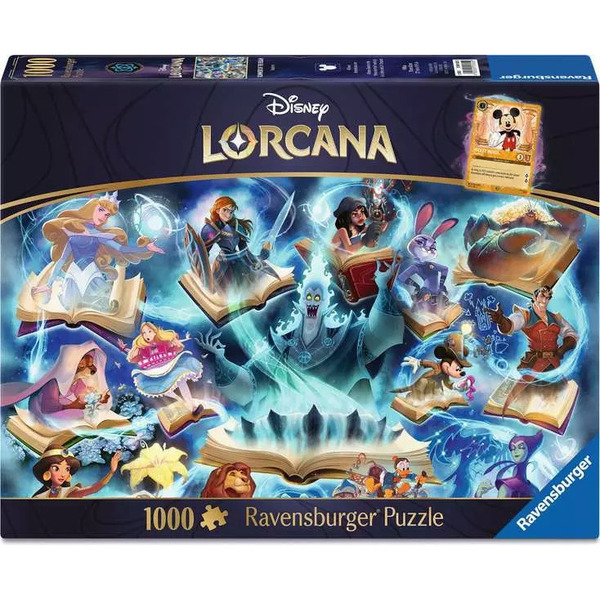 Puzzle Lorcana 1000 pièces - Encre Saphir