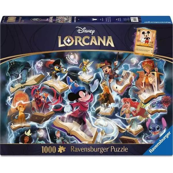 Puzzle Lorcana 1000 pièces - Encre Acier