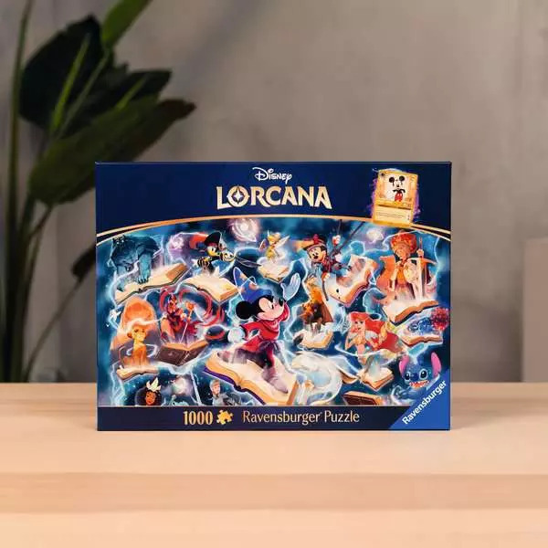 Puzzle Lorcana 1000 pièces - Encre Acier