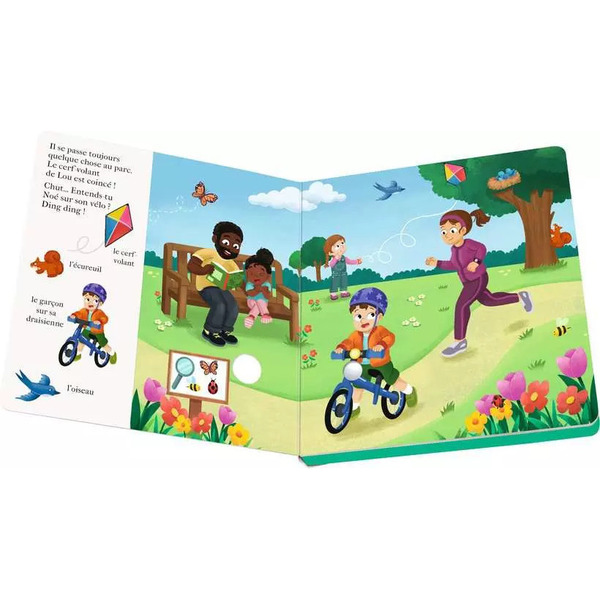 Livre sonore Chut…qui est là ? Au parc - Play +